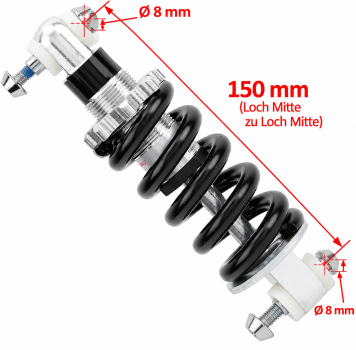 Stoßdämpfer Minicross 150mm
